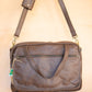The Real McCaul Leathergoods Shoulder Bags Jack Satchel - Cowhide - Chestnut Australian Made Australian Owned Jack Laptop Leather Travel Satchel Briefcase- Made In Australia