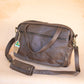 The Real McCaul Leathergoods Shoulder Bags Jack Satchel - Cowhide - Chestnut Australian Made Australian Owned Jack Laptop Leather Travel Satchel Briefcase- Made In Australia