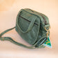 The Real McCaul Leathergoods Shoulder Bags Jack Satchel - Cowhide - Green Marble Australian Made Australian Owned Jack Laptop Leather Travel Satchel Briefcase- Made In Australia
