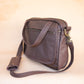 The Real McCaul Leathergoods Shoulder Bags Jack Satchel - Cowhide - Plum Australian Made Australian Owned Jack Laptop Leather Travel Satchel Briefcase- Made In Australia