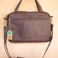 The Real McCaul Leathergoods Shoulder Bags Jack Satchel - Cowhide - Plum Australian Made Australian Owned Jack Laptop Leather Travel Satchel Briefcase- Made In Australia