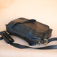 The Real McCaul Leathergoods Shoulder Bags Jack Satchel - Kangaroo - Black Australian Made Australian Owned Jack Laptop Leather Travel Satchel Briefcase- Made In Australia