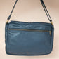 The Real McCaul Leathergoods Shoulder Bags Zeuss Satchel - Cowhide - Navy Blue Australian Made Australian Owned Men's Leather Satchel Made In Australia- Laptop/iPad