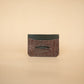 The Real McCaul Leathergoods Wallet Card Holder Wallet - Three Pocket - Crocodile Butt Australian Made Australian Owned Leather Card Holder Wallet - Three Pocket Made in Australia
