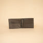 The Real McCaul Leathergoods Wallet Small Bifold Wallet - Crocodile and Kangaroo Australian Made Australian Owned Small Bi-Fold Wallet Australian Made - Crocodile and Kangaroo Leather