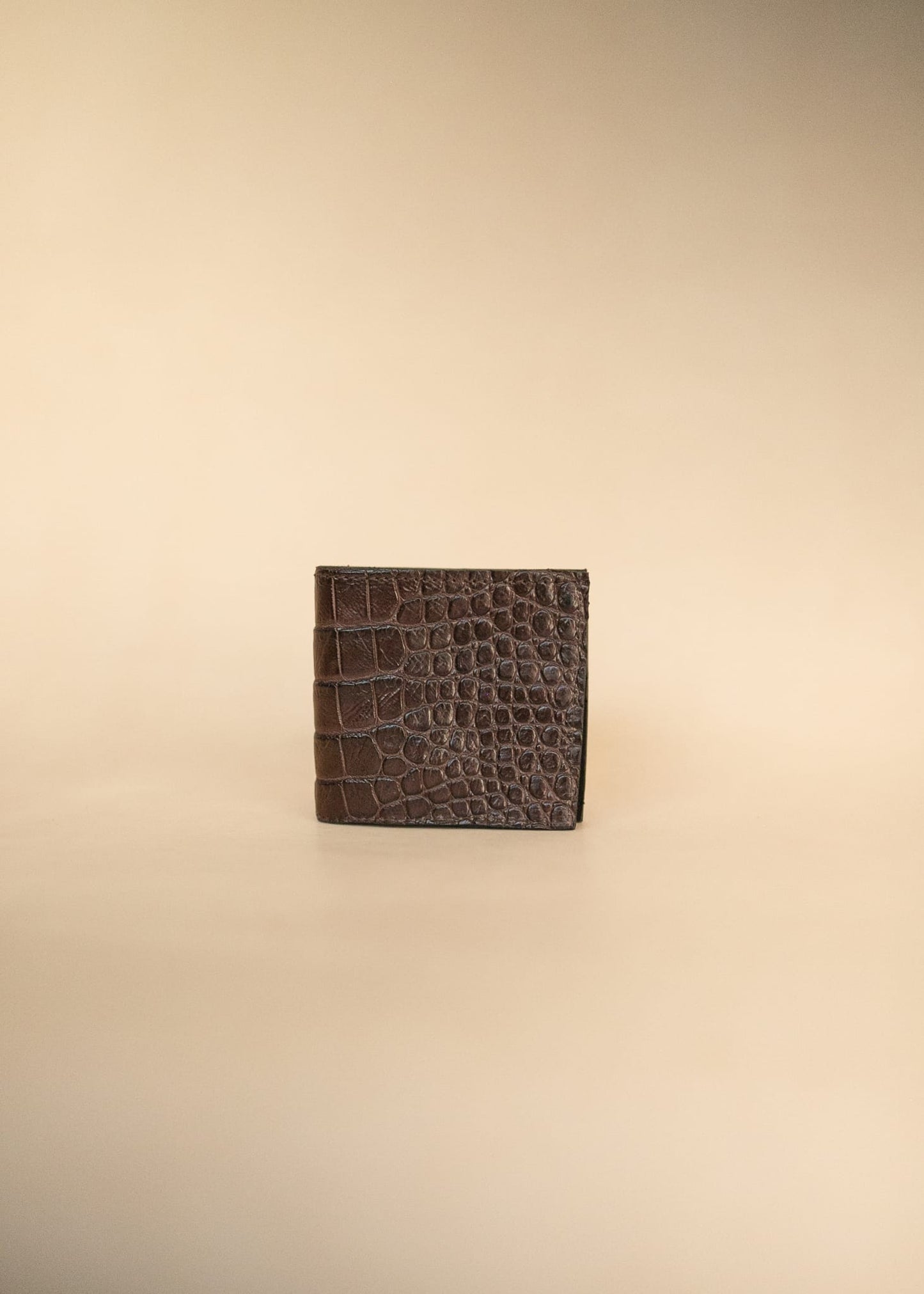 The Real McCaul Leathergoods Wallets Classic Bifold Wallet - Crocodile and Kangaroo Australian Made Australian Owned Bifold Crocodile and Kangaroo Leather Wallet- Made In Australia