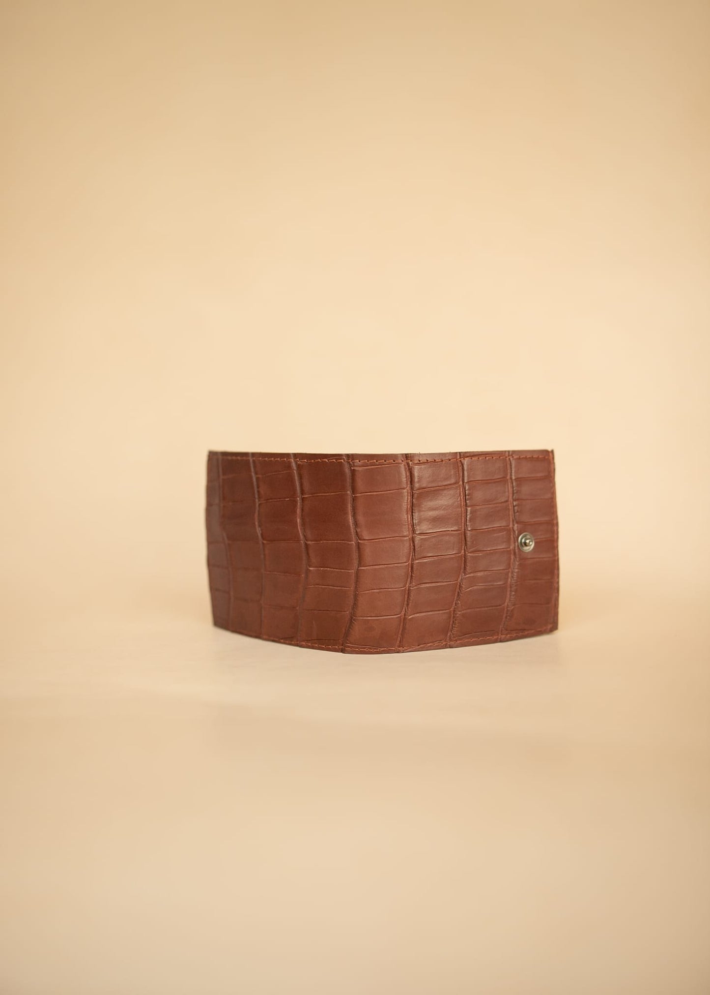 The Real McCaul Leathergoods Wallets Classic Bifold Wallet - Crocodile and Kangaroo Australian Made Australian Owned Bifold Kangaroo Leather Wallet- Made In Australia