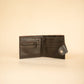 The Real McCaul Leathergoods Wallets Classic Bifold Wallet - Crocodile and Kangaroo Australian Made Australian Owned Bifold Kangaroo Leather Wallet- Made In Australia