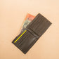 The Real McCaul Leathergoods Wallets Dark Brown Classic Bifold Wallet - Kangaroo Australian Made Australian Owned Bifold Kangaroo Leather Wallet- Made In Australia