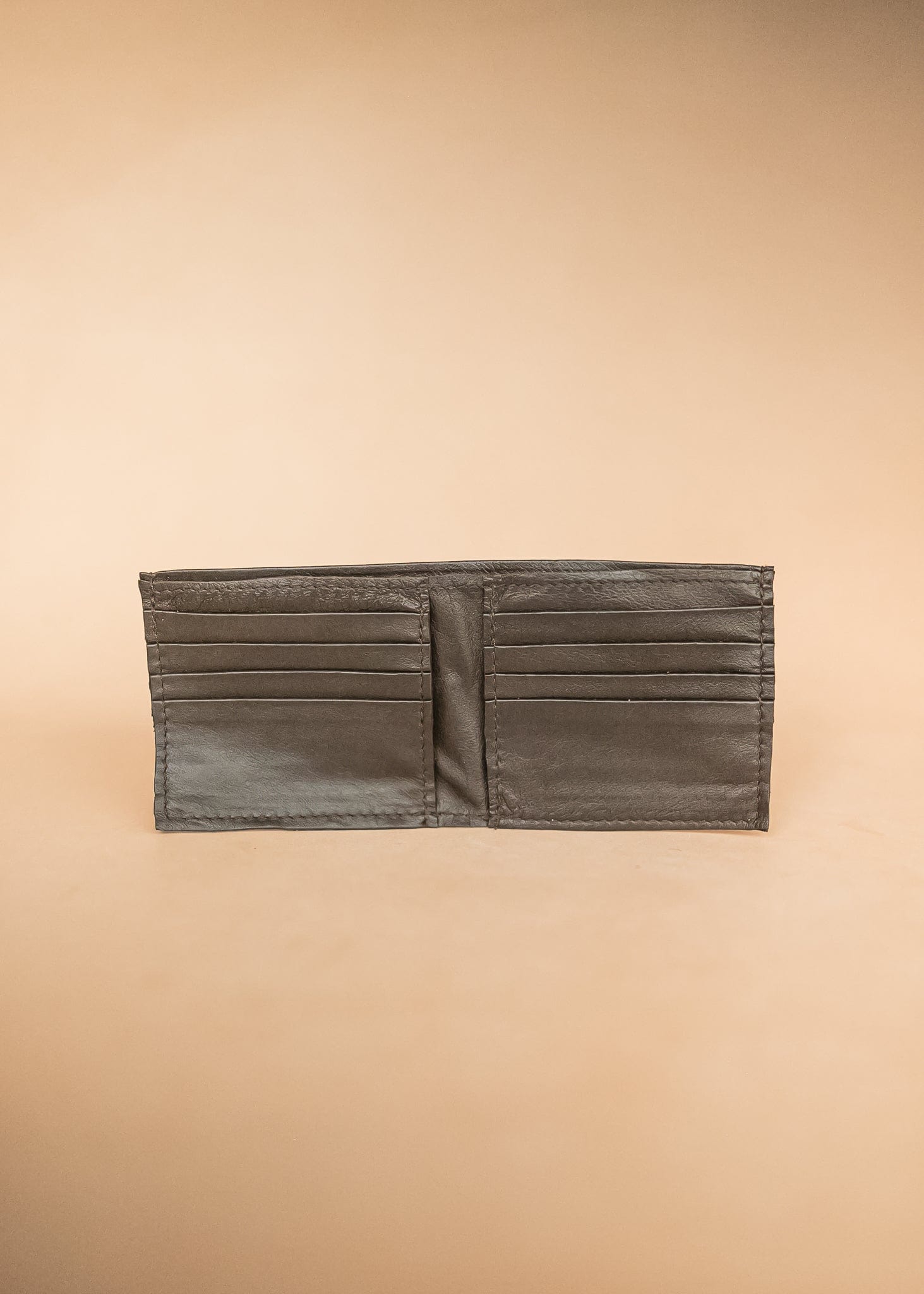 The Real McCaul Leathergoods Wallets Dark Brown Large Bifold Wallet - Kangaroo Australian Made Australian Owned Bifold Kangaroo Leather Wallet- Made In Australia