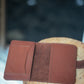 The Real McCaul Leathergoods Wallets Passport Cover Wallet - Kangaroo Australian Made Australian Owned Passport Holder Kangaroo Leather- Made in Australia