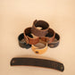 The Real McCaul Leathergoods Wide Leather Wristband - 38mm Australian Made Australian Owned Wide Leather Wristband - 38mm