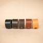 The Real McCaul Leathergoods Wide Leather Wristband - 38mm Australian Made Australian Owned Wide Leather Wristband - 38mm
