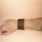 The Real McCaul Leathergoods Wide Leather Wristband - 38mm Australian Made Australian Owned Wide Leather Wristband - 38mm