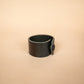 The Real McCaul Leathergoods Wide Leather Wristband - 38mm Australian Made Australian Owned Wide Leather Wristband - 38mm