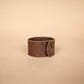 The Real McCaul Leathergoods Wide Leather Wristband - 38mm Australian Made Australian Owned Wide Leather Wristband - 38mm