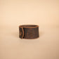 The Real McCaul Leathergoods Wide Leather Wristband - 38mm Australian Made Australian Owned Wide Leather Wristband - 38mm