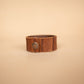 The Real McCaul Leathergoods Wide Leather Wristband - 38mm Australian Made Australian Owned Wide Leather Wristband - 38mm