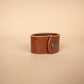 The Real McCaul Leathergoods Wide Leather Wristband - 38mm Australian Made Australian Owned Wide Leather Wristband - 38mm