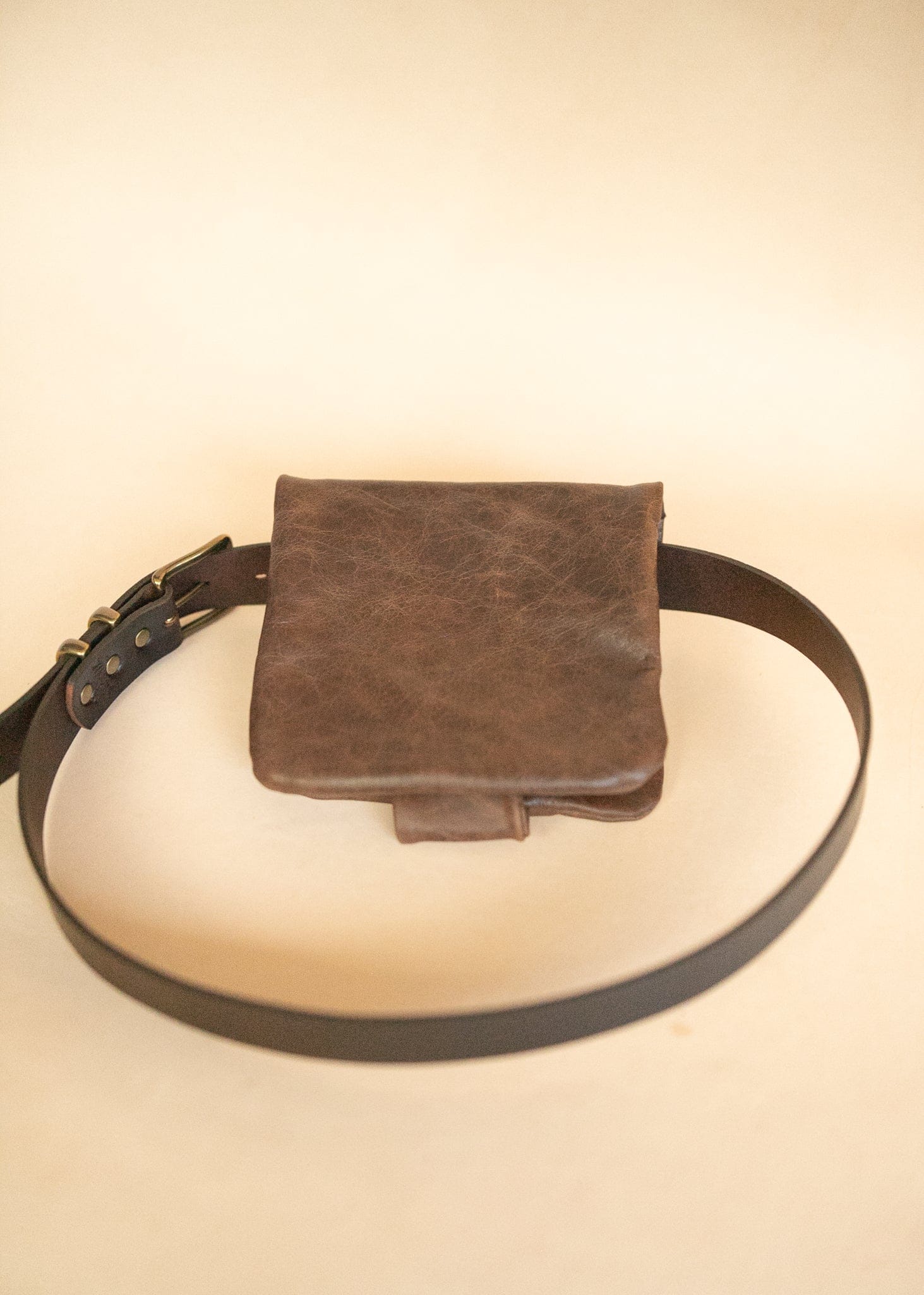 The Real McCaul Multi-Wallet Multi Wallet Belt Pouch - Cowhide Australian Made Australian Owned Made in Australia Travel Belt Multi-Wallet (Cowhide Leather)