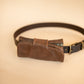 The Real McCaul Multi-Wallet Multi Wallet Belt Pouch - Cowhide Australian Made Australian Owned Made in Australia Travel Belt Multi-Wallet (Cowhide Leather)