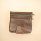 The Real McCaul Multi-Wallet Multi Wallet Belt Pouch - Cowhide Australian Made Australian Owned Made in Australia Travel Belt Multi-Wallet (Cowhide Leather)
