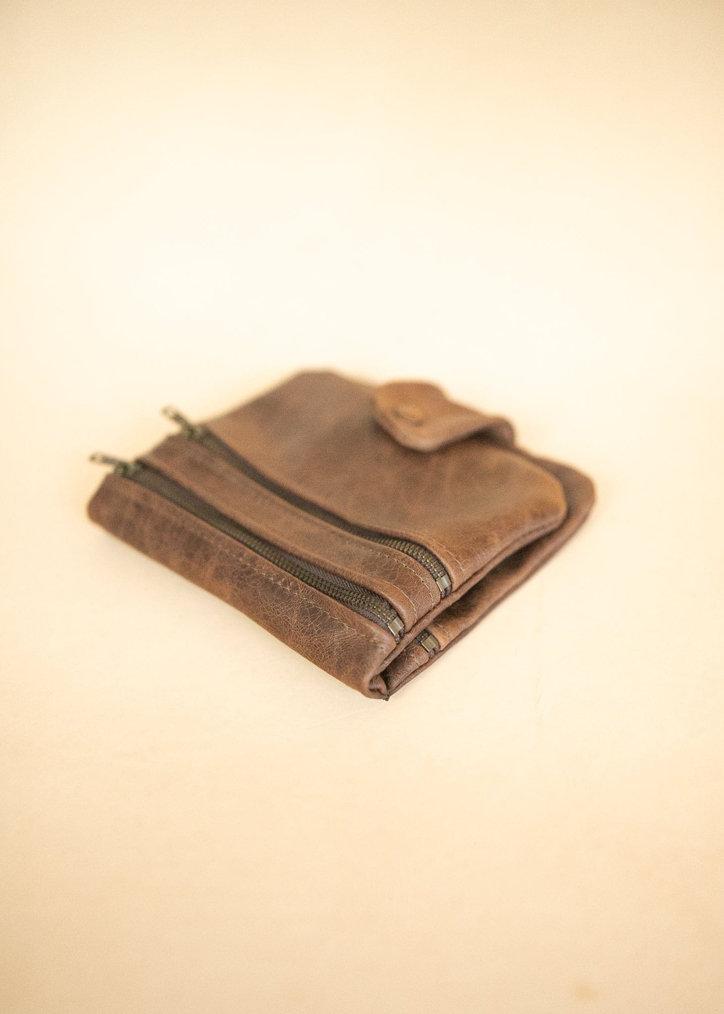 The Real McCaul Multi-Wallet Multi Wallet Belt Pouch - Cowhide Australian Made Australian Owned Made in Australia Travel Belt Multi-Wallet (Cowhide Leather)