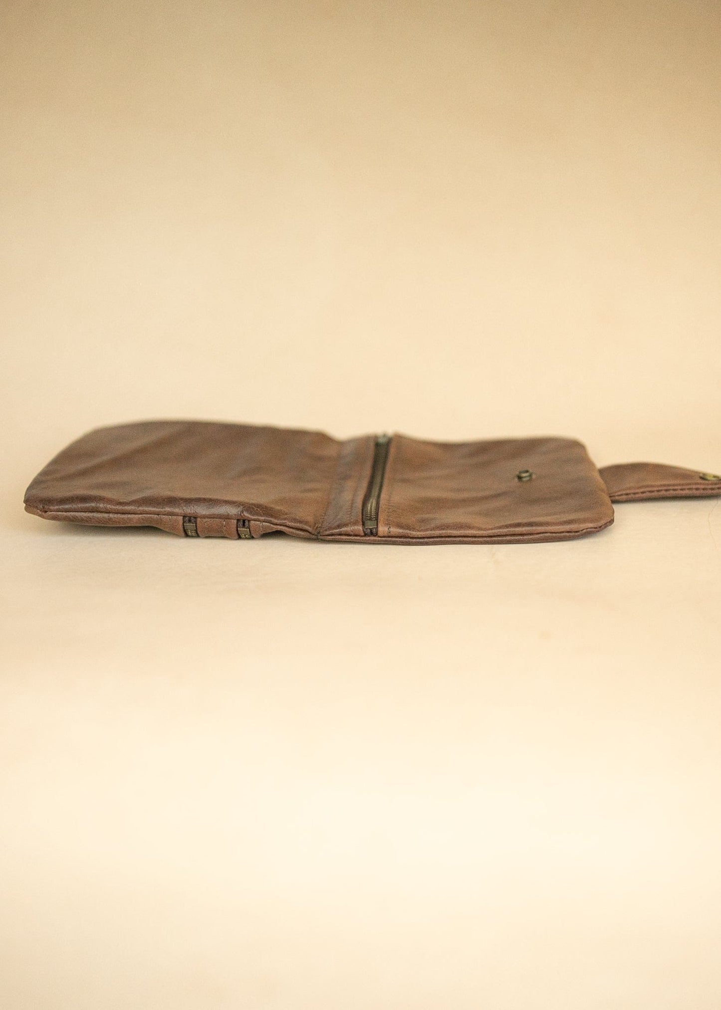 The Real McCaul Multi-Wallet Multi Wallet Belt Pouch - Cowhide Australian Made Australian Owned Made in Australia Travel Belt Multi-Wallet (Cowhide Leather)