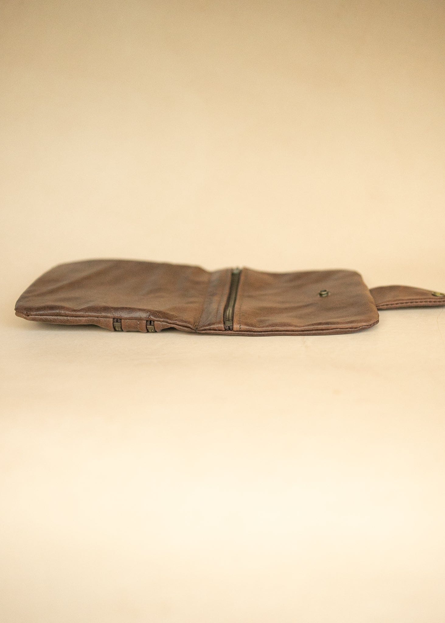 The Real McCaul Multi-Wallet Multi Wallet Belt Pouch - Cowhide Australian Made Australian Owned Made in Australia Travel Belt Multi-Wallet (Cowhide Leather)