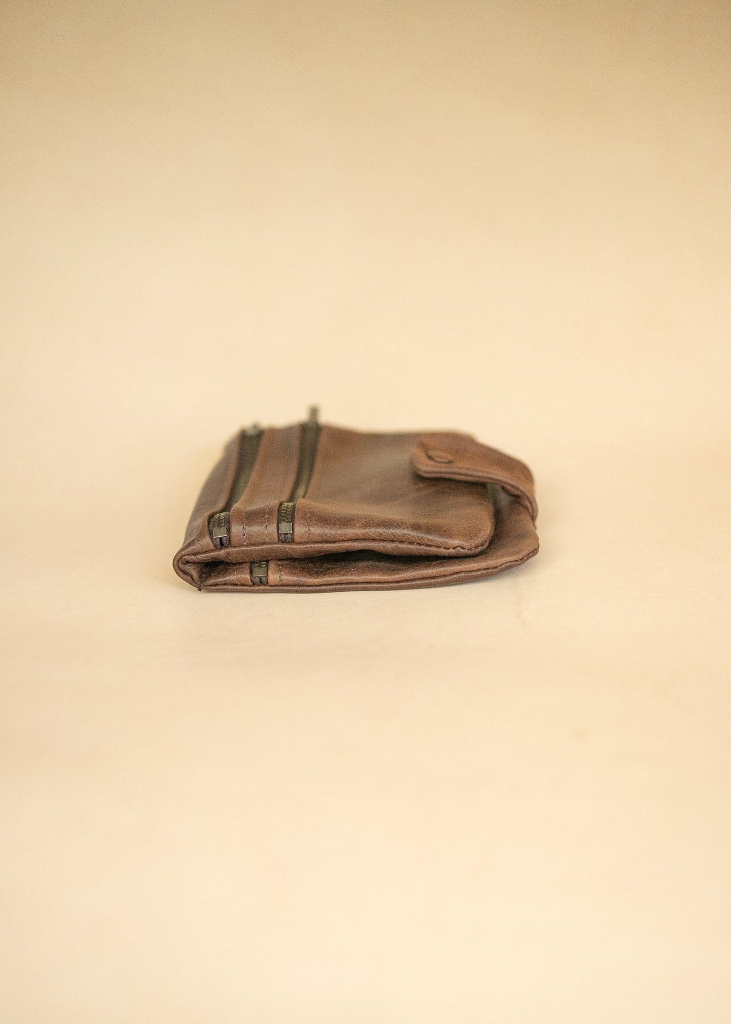 The Real McCaul Multi-Wallet Multi Wallet Belt Pouch - Cowhide Australian Made Australian Owned Made in Australia Travel Belt Multi-Wallet (Cowhide Leather)