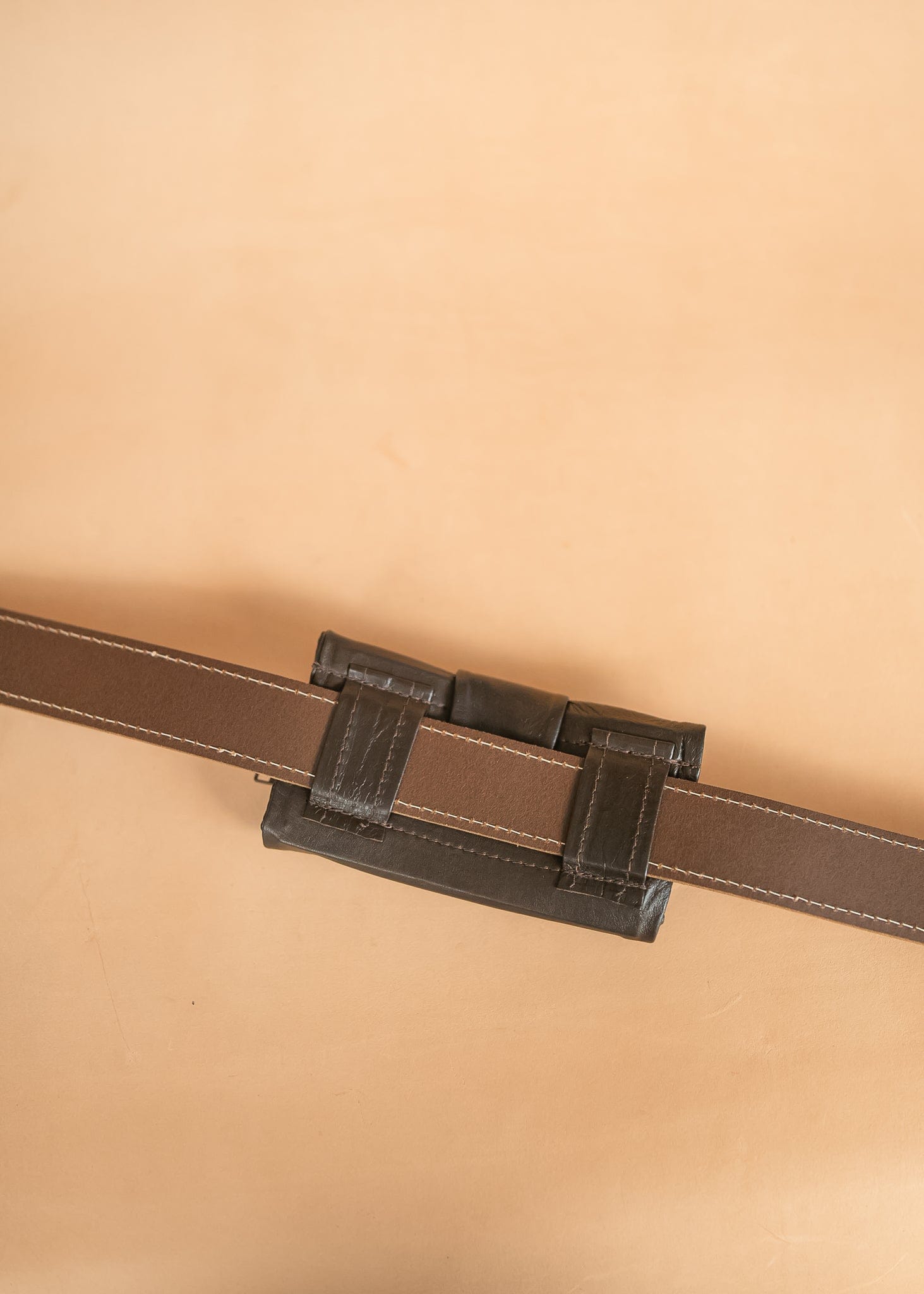 The Real McCaul Multi-Wallet Multi Wallet Belt Pouch - Kangaroo Australian Made Australian Owned Australian Made Leather Multi-Wallet Travel Belt Pouch (Kangaroo)