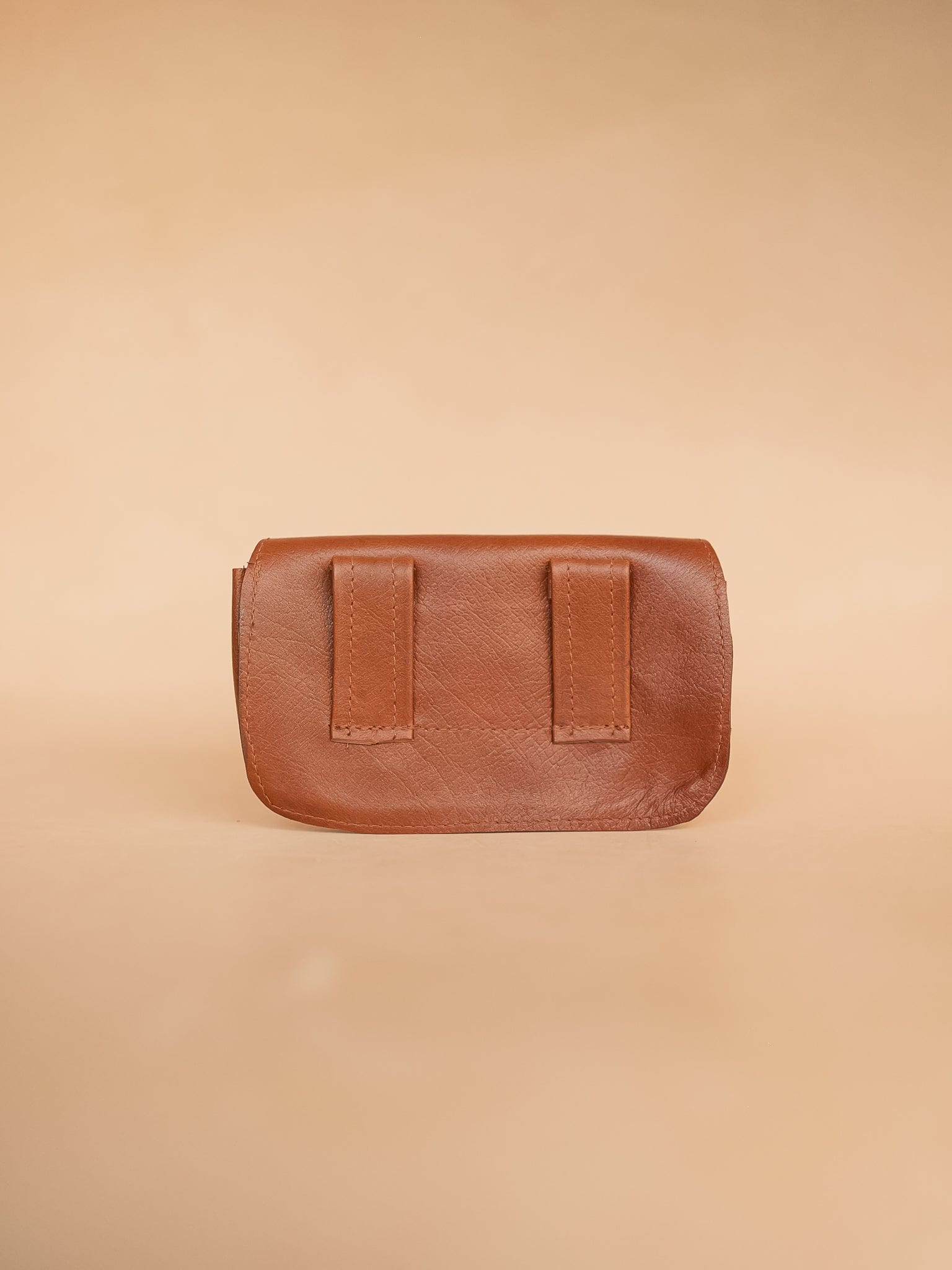 The Real McCaul Purses Phone Pouch Holder for Belt - Horizontal - Cowhide Australian Made Australian Owned Leather Belt Pouch for Phone/Sunglasses Australian Made