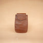 The Real McCaul Purses Phone Pouch Holder for Belt - Vertical - Cowhide Australian Made Australian Owned Leather Belt Pouch for Phone/Sunglasses Australian Made