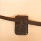 The Real McCaul Purses Phone Pouch Holder for Belt - Vertical - Cowhide Australian Made Australian Owned Leather Belt Pouch for Phone/Sunglasses Australian Made