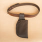 The Real McCaul Purses Tool/Phone Pouch Holder for Belt Australian Made Australian Owned Leather Belt Pouch for Phone/Sunglasses Australian Made