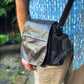 The Real McCaul Shoulder Bags Premium Kangaroo (Soft) / Dark Brown / Small The Pat Manbag Australian Made Australian Owned Australian Made Leather Manbag in Kangaroo or Cowhide Leather