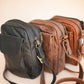 The Real McCaul Shoulder Bags The Darren Bag - Cowhide - Black Australian Made Australian Owned Large Men's Organiser Man Bag Leather Made In Australia