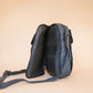 The Real McCaul Shoulder Bags The Darren Bag - Cowhide - Navy Australian Made Australian Owned Large Men's Organiser Man Bag Leather Made In Australia