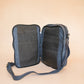 The Real McCaul Shoulder Bags The Darren Bag - Cowhide - Navy Australian Made Australian Owned Large Men's Organiser Man Bag Leather Made In Australia