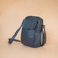 The Real McCaul Shoulder Bags The Darren Bag - Cowhide - Navy Australian Made Australian Owned Large Men's Organiser Man Bag Leather Made In Australia