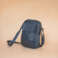 The Real McCaul Shoulder Bags The Darren Bag - Cowhide - Navy Australian Made Australian Owned Large Men's Organiser Man Bag Leather Made In Australia