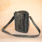 The Real McCaul Shoulder Bags The Darren Organiser Bag - Cowhide - Stonewash Australian Made Australian Owned Large Men's Organiser Man Bag Leather Made In Australia