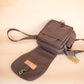 The Real McCaul Shoulder Bags The Pat Bag - Cowhide - Plum Australian Made Australian Owned Australian Made Leather Manbag in Kangaroo or Cowhide Leather