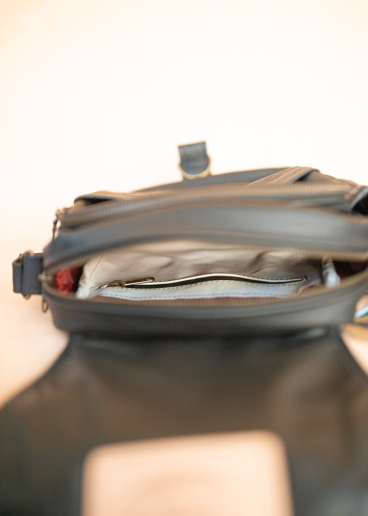 The Real McCaul Shoulder Bags The Pat Manbag - Cowhide - Black Australian Made Australian Owned Australian Made Leather Manbag in Kangaroo or Cowhide Leather
