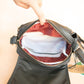 The Real McCaul Shoulder Bags The Pat Manbag - Cowhide - Black Australian Made Australian Owned Australian Made Leather Manbag in Kangaroo or Cowhide Leather