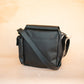 The Real McCaul Shoulder Bags The Pat Manbag - Kangaroo - Black Australian Made Australian Owned Australian Made Leather Manbag in Kangaroo or Cowhide Leather