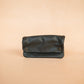 The Real McCaul Tobacco Pouches Black / Outside Tobacco Pouch - Cowhide Australian Made Australian Owned Leather Tobacco Pouch Australian Made Kangaroo & Cowhide Leather