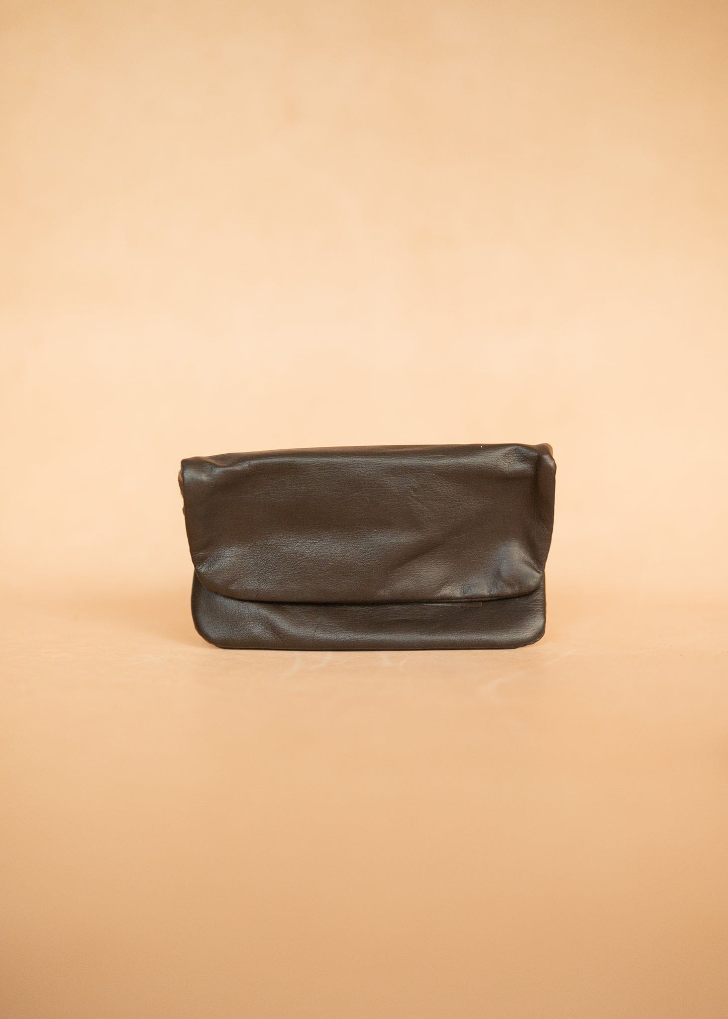 The Real McCaul Tobacco Pouches Dark Brown (Premium) / Inside Tobacco Pouch - Kangaroo Australian Made Australian Owned Leather Tobacco Pouch Australian Made Kangaroo & Cowhide Leather