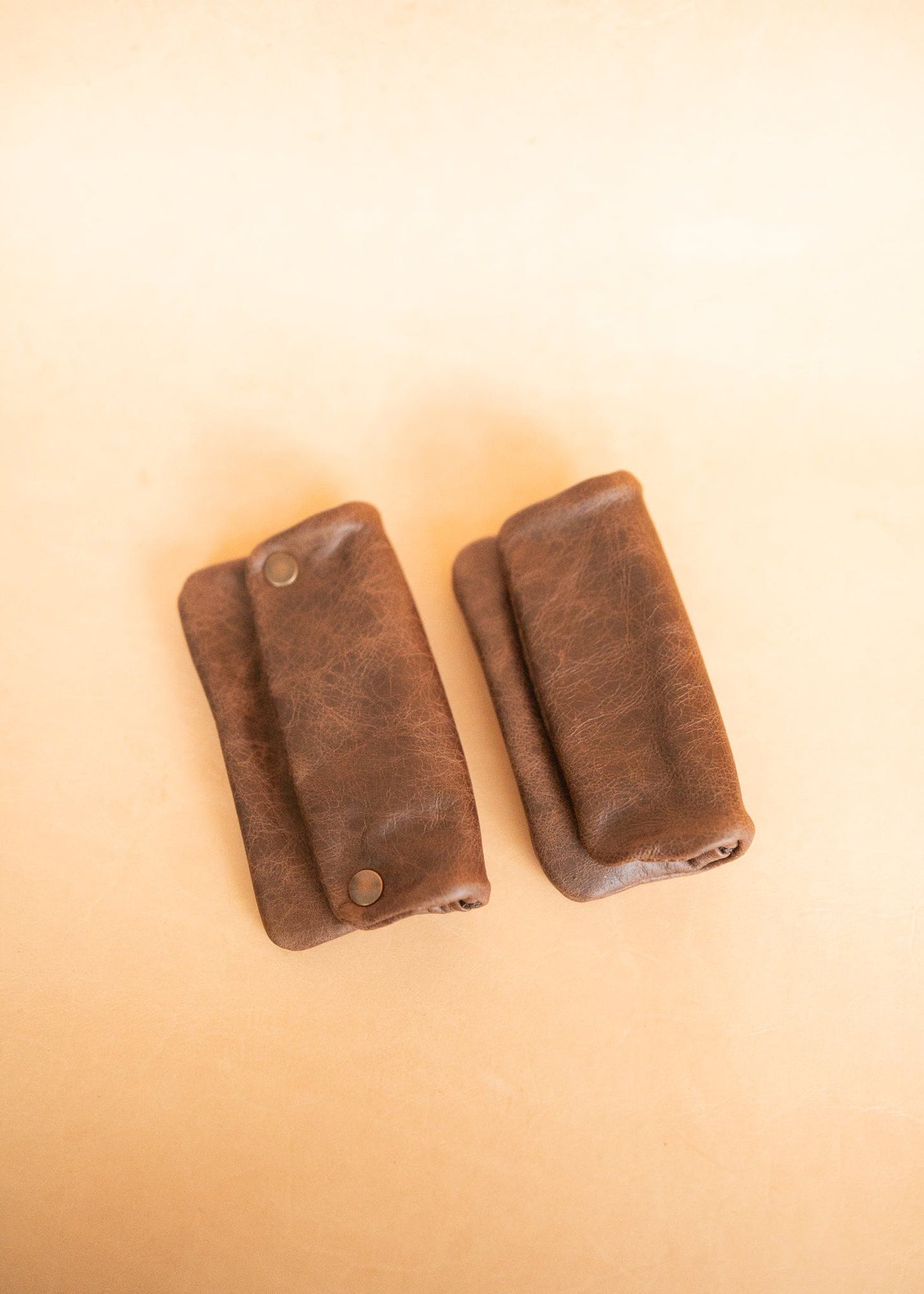The Real McCaul Tobacco Pouches Tobacco Pouch - Cowhide Australian Made Australian Owned Leather Tobacco Pouch Australian Made Kangaroo & Cowhide Leather
