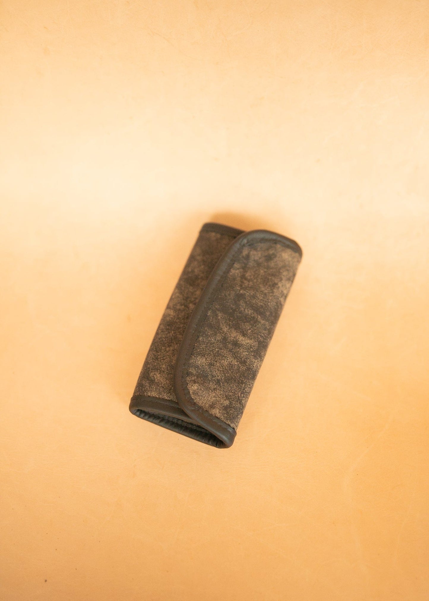 The Real McCaul Tobacco Pouches Tri Fold Tobacco Pouch - Cowhide Australian Made Australian Owned Leather Tobacco Pouch Australian Made Kangaroo & Cowhide Leather